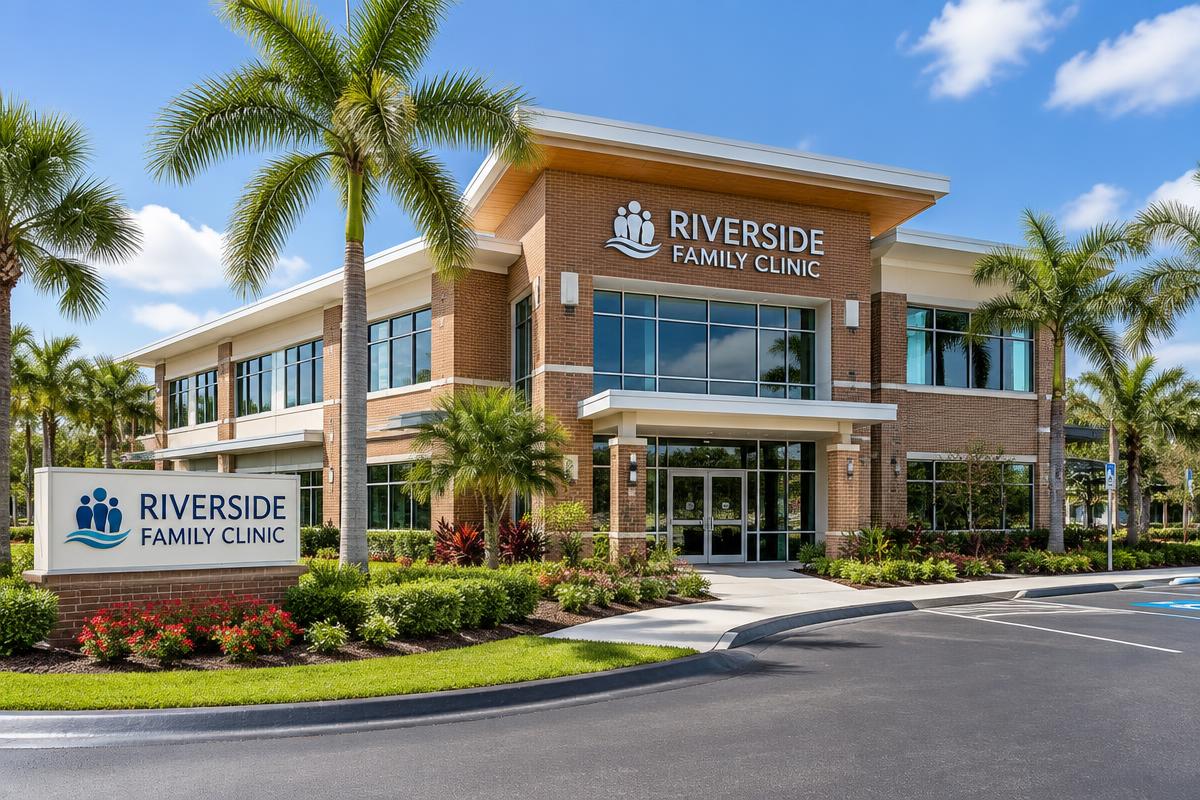 Exterior of Riverside Family Clinic