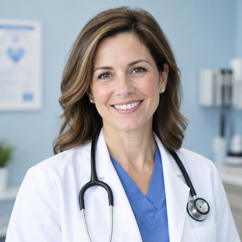 Portrait of Dr. Sarah Mitchell